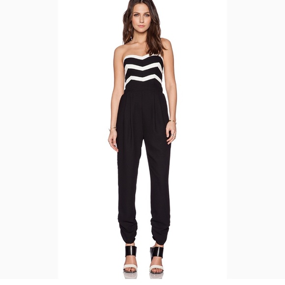 Parker Other - Parker black and White jumpsuit